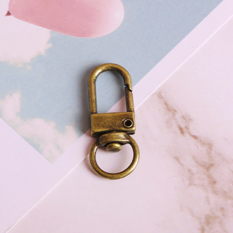 Wholesale DIY Metal Paint Color Keychain Accessories